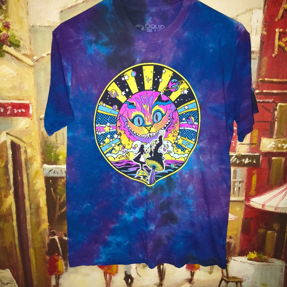 Alice In Wonderland Liquid Blue T-shirt